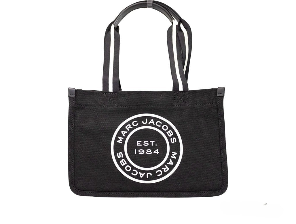 Sac fourre-tout convertible en toile noire Marc Jacobs Medium