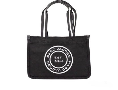 Sac fourre-tout convertible en toile noire Marc Jacobs Medium