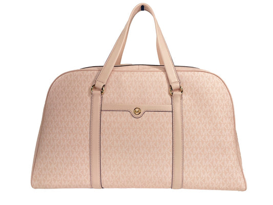 Bolsa de equipaje Michael Kors Travel extra grande de PVC con cremallera superior para fines de semana