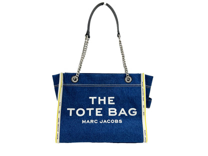 Marc Jacobs Medium Chain Denim Tote Bag