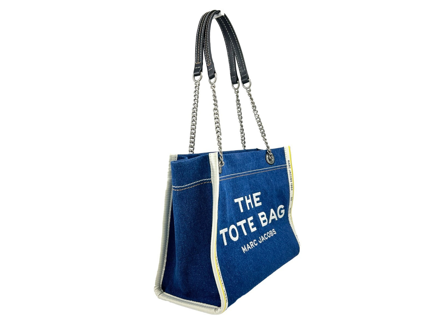Marc Jacobs Medium Chain Denim Tote Bag