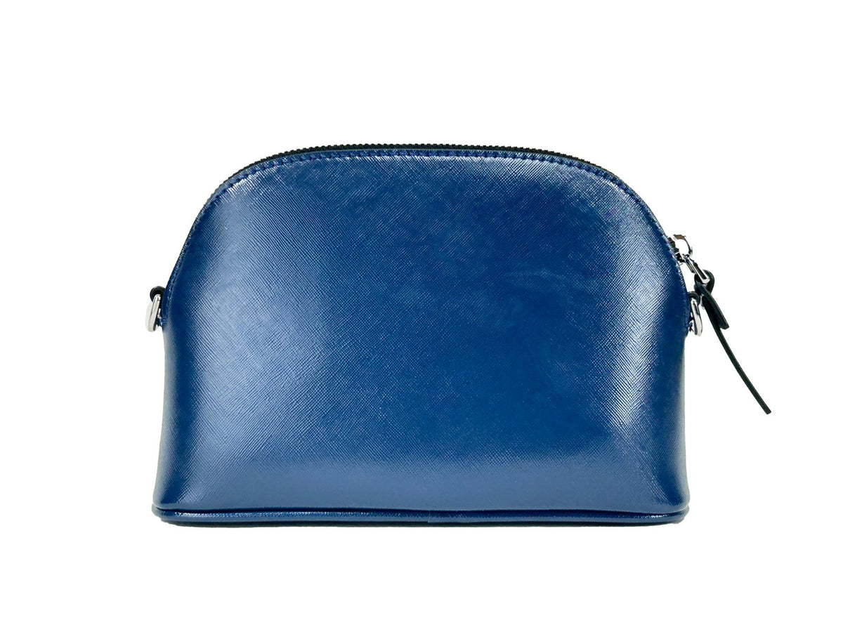Bolso Bandolera Small Dome De Cuero Azul Intenso Marc Jacobs