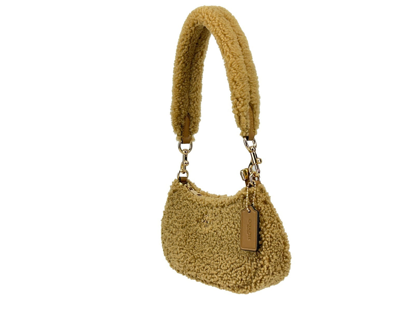 Sac bandoulière Teri Mini en cuir d'agneau texturé Coach