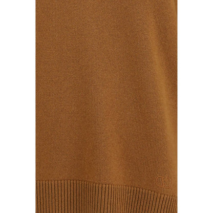 Pull en cachemire marron Valentino Garavani