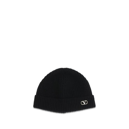 Gorro de cachemir negro Valentino Garavani