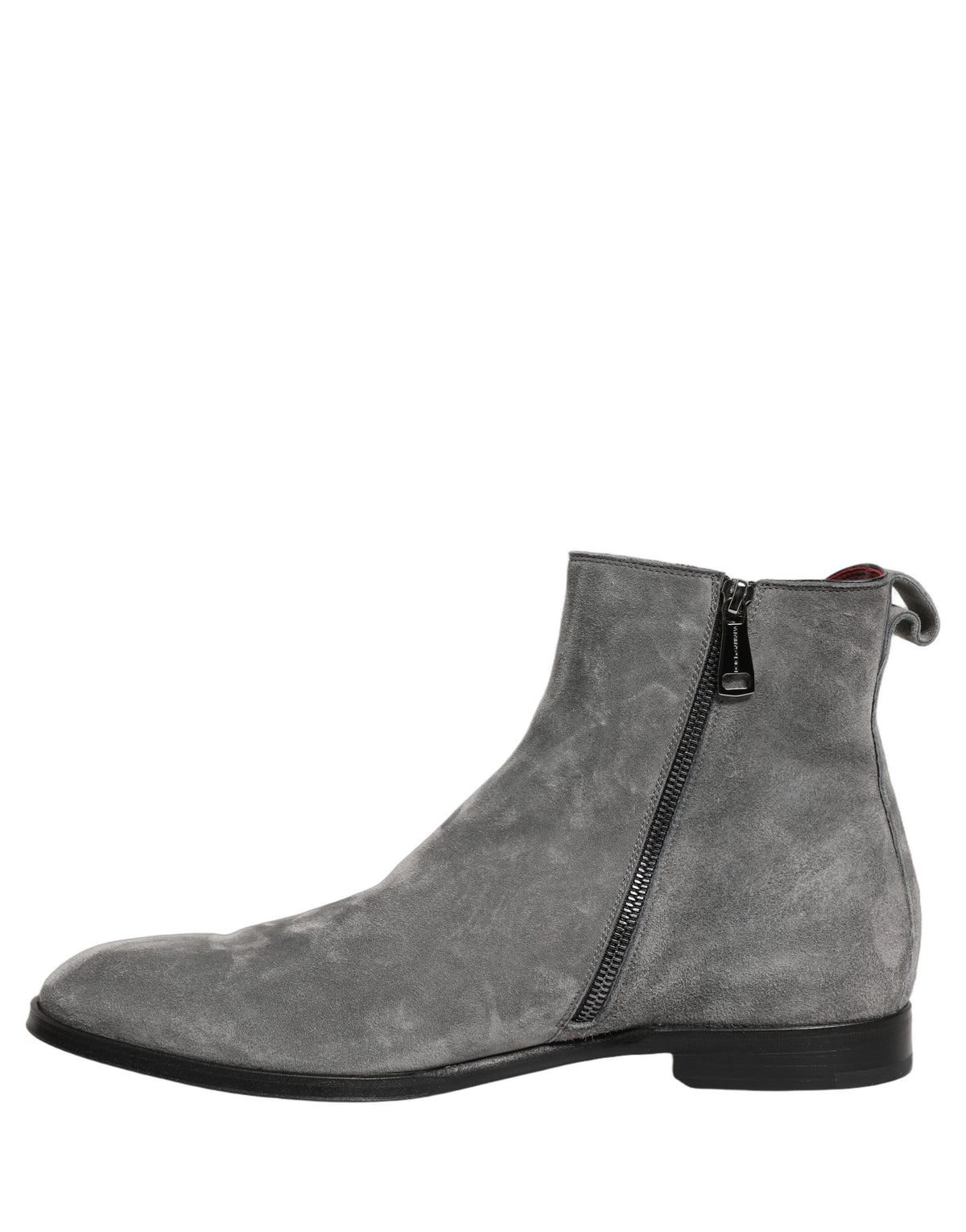 Chaussures Bottines Chelsea Dolce & Gabbana en Cuir Suédé Gris