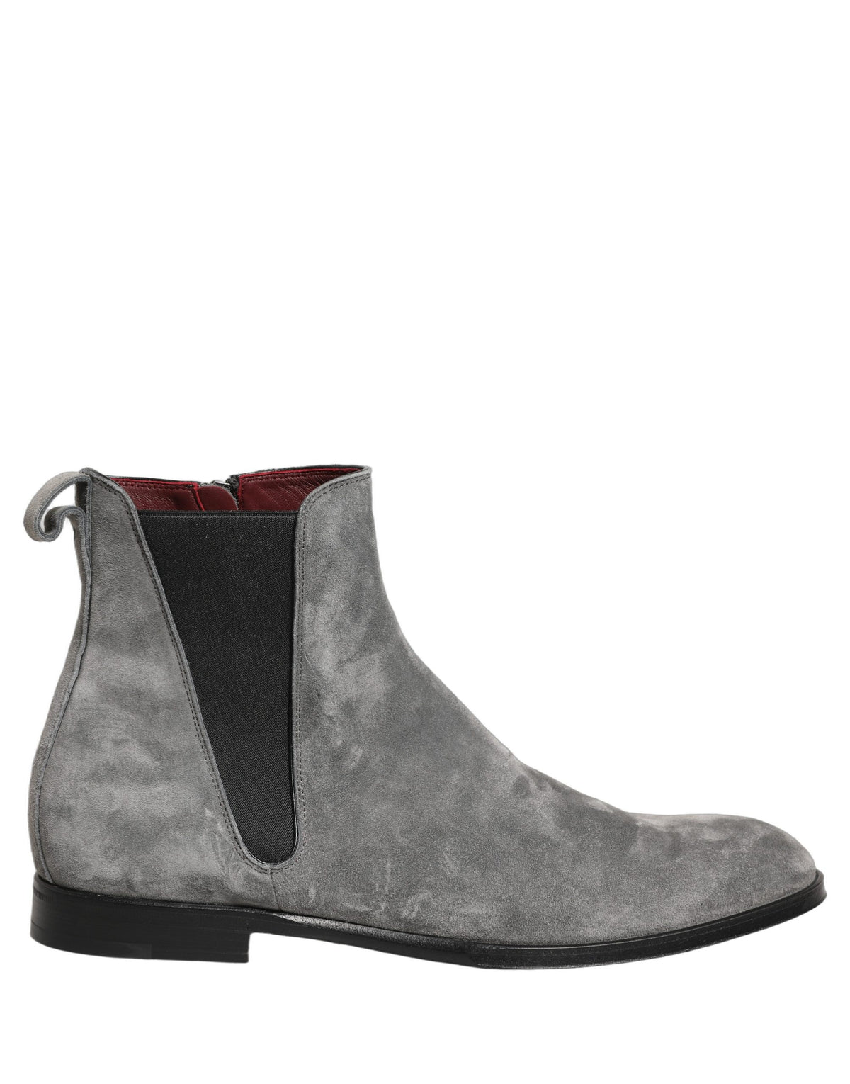 Chaussures Bottines Chelsea Dolce & Gabbana en Cuir Suédé Gris