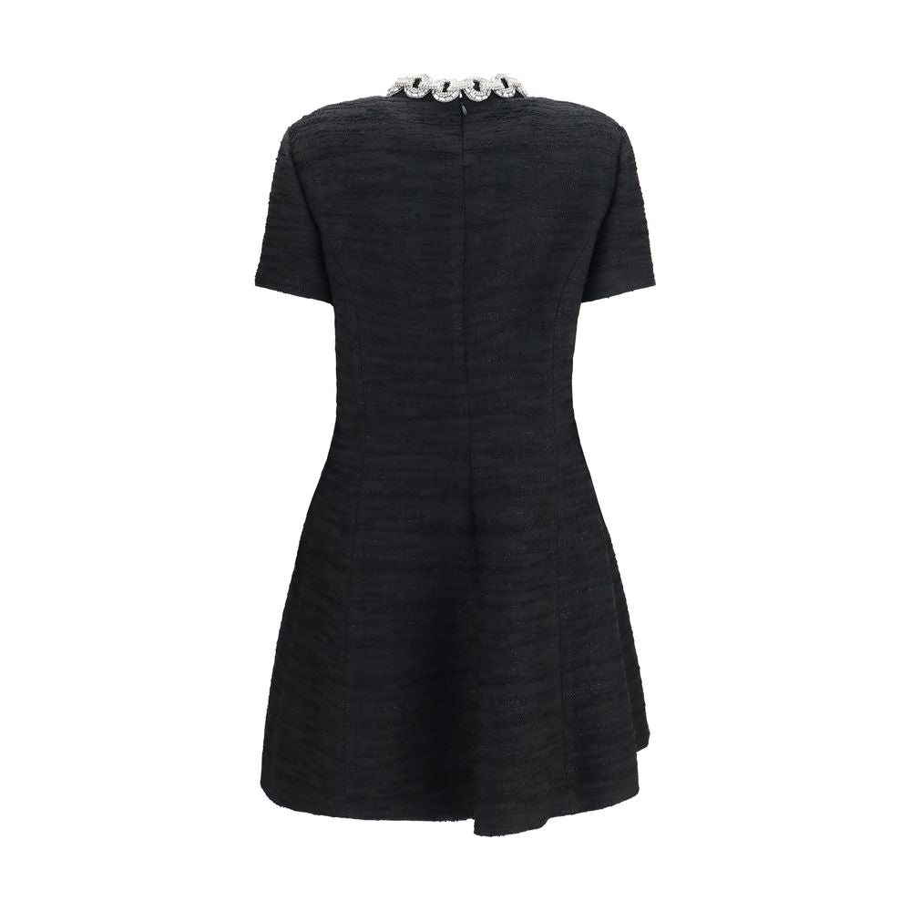 Vestido de cóctel Valentino Garavani negro de algodón