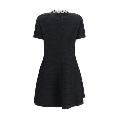 Vestido de cóctel Valentino Garavani negro de algodón