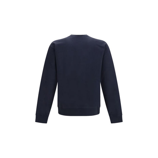 Sudadera de algodón azul Valentino Garavani