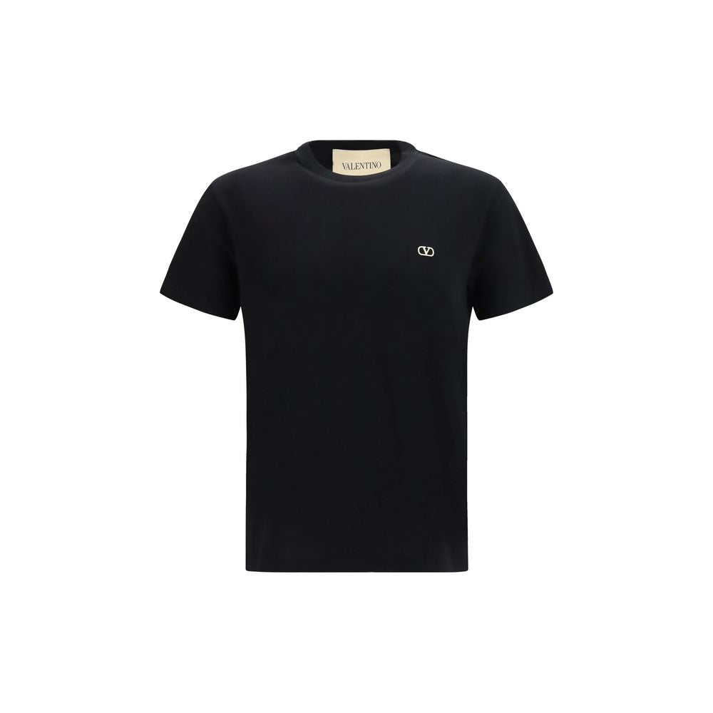 T-shirt en coton noir Valentino Garavani