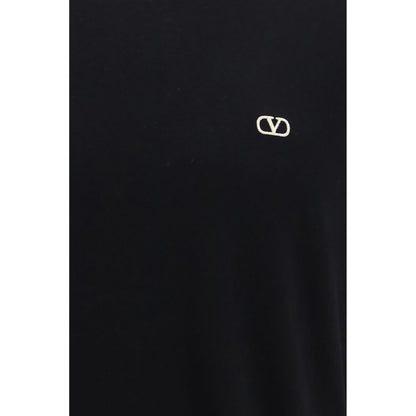 T-shirt en coton noir Valentino Garavani