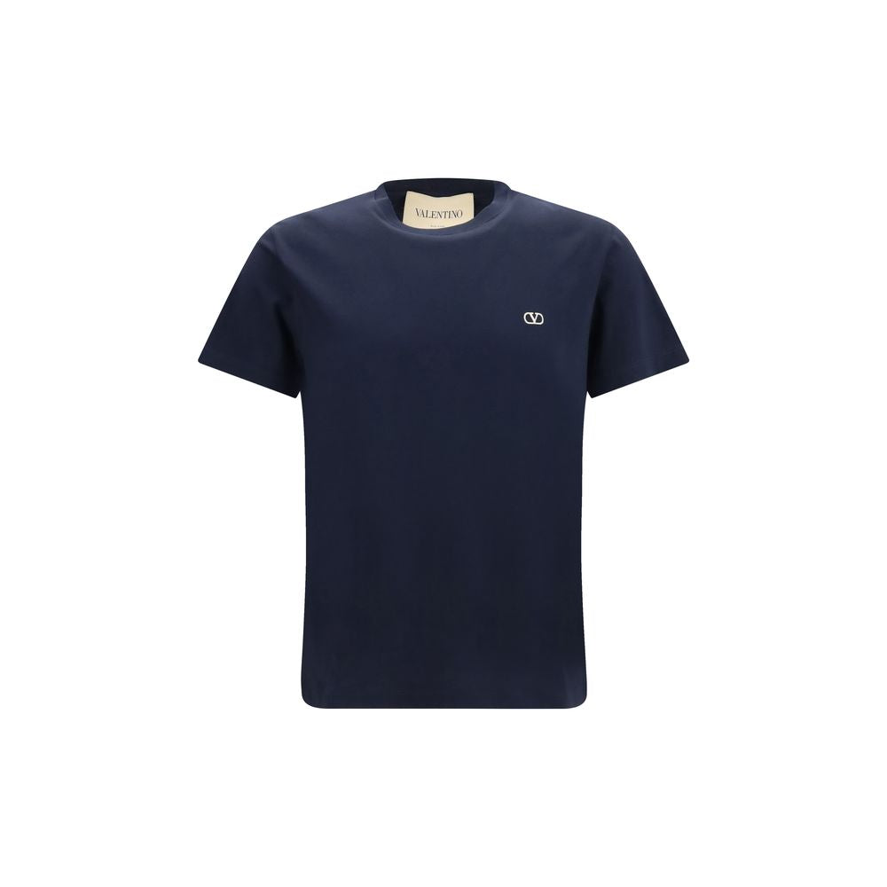 T-shirt Valentino Garavani Coton Bleu Confortable