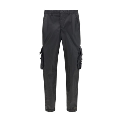 Pantalones deportivos Prada negros de poliamida