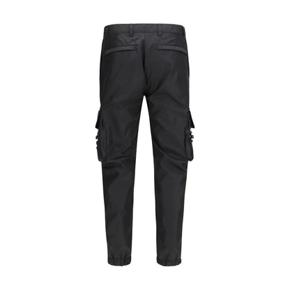 Pantalones deportivos Prada negros de poliamida