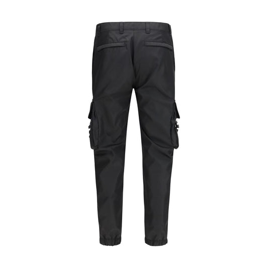 Pantalones deportivos Prada negros de poliamida