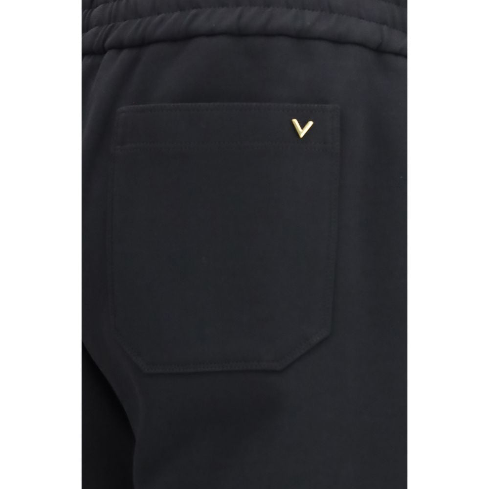 Pantalon de jogging Valentino Garavani en coton noir