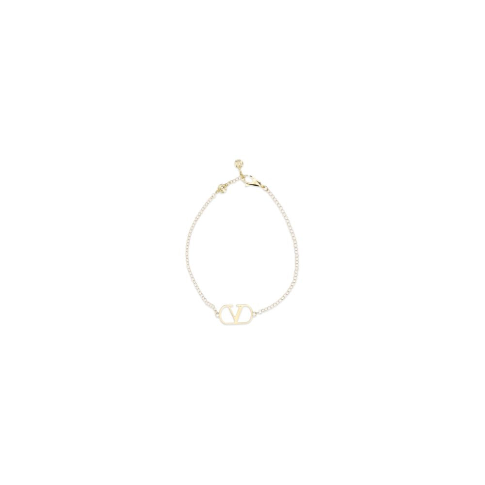 Valentino Garavani VLogo Signature Gold Metal Bracelet