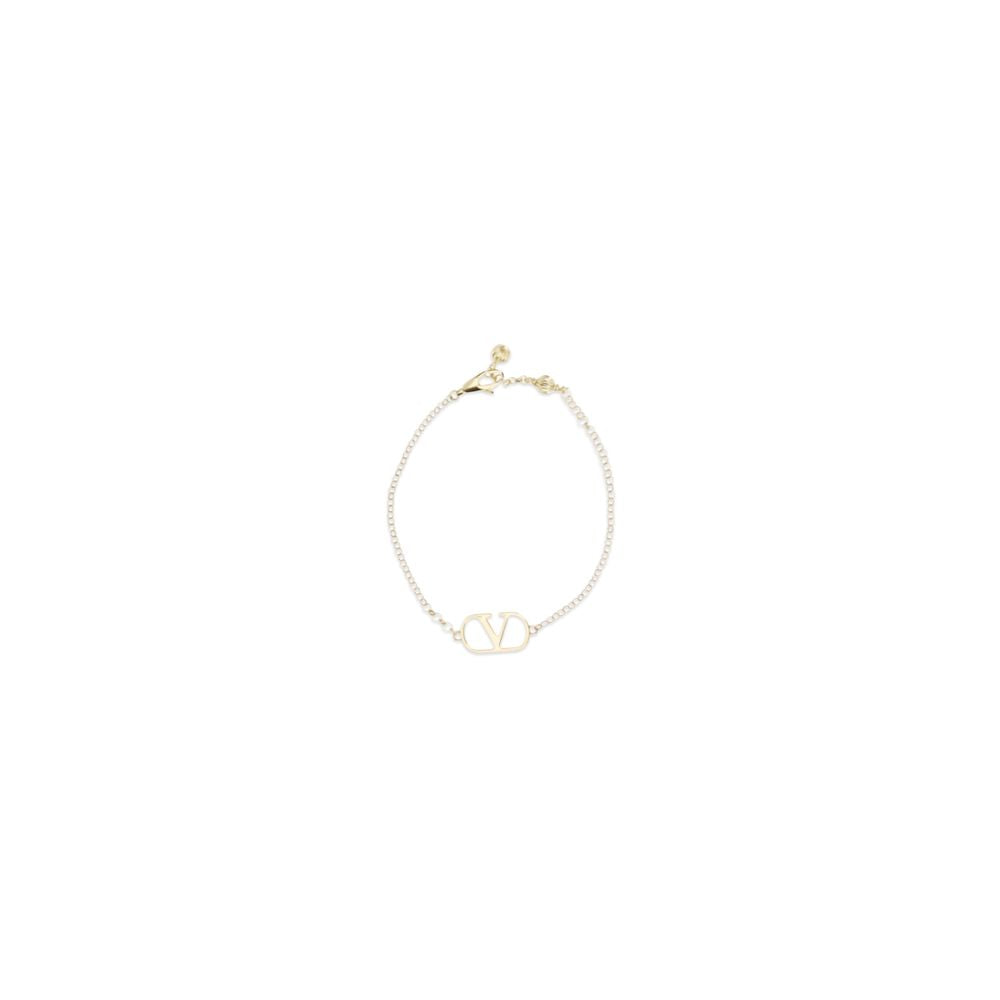 Valentino Garavani VLogo Signature Gold Metal Bracelet