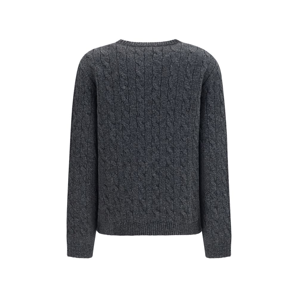 Sudadera Valentino Garavani de Lana Gris Oves Aries