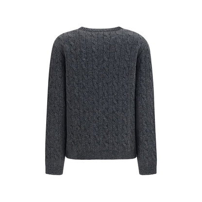 Sudadera Valentino Garavani de Lana Gris Oves Aries