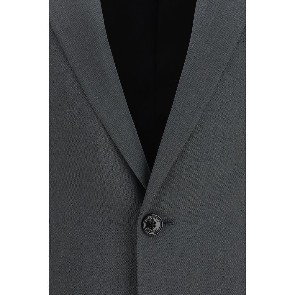 Chaqueta Valentino Garavani de Lana Gris Oves Aries