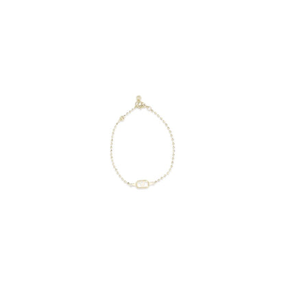 Valentino Garavani Bracelet Ovalette Métal Doré