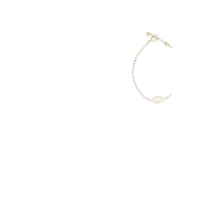 Valentino Garavani Bracelet Ovalette Métal Doré