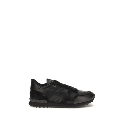 Valentino Garavani Black Polyester Sneakers