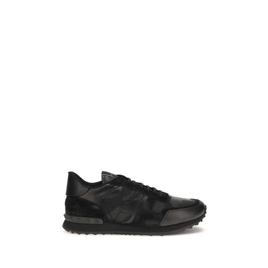 Valentino Garavani Black Polyester Sneakers