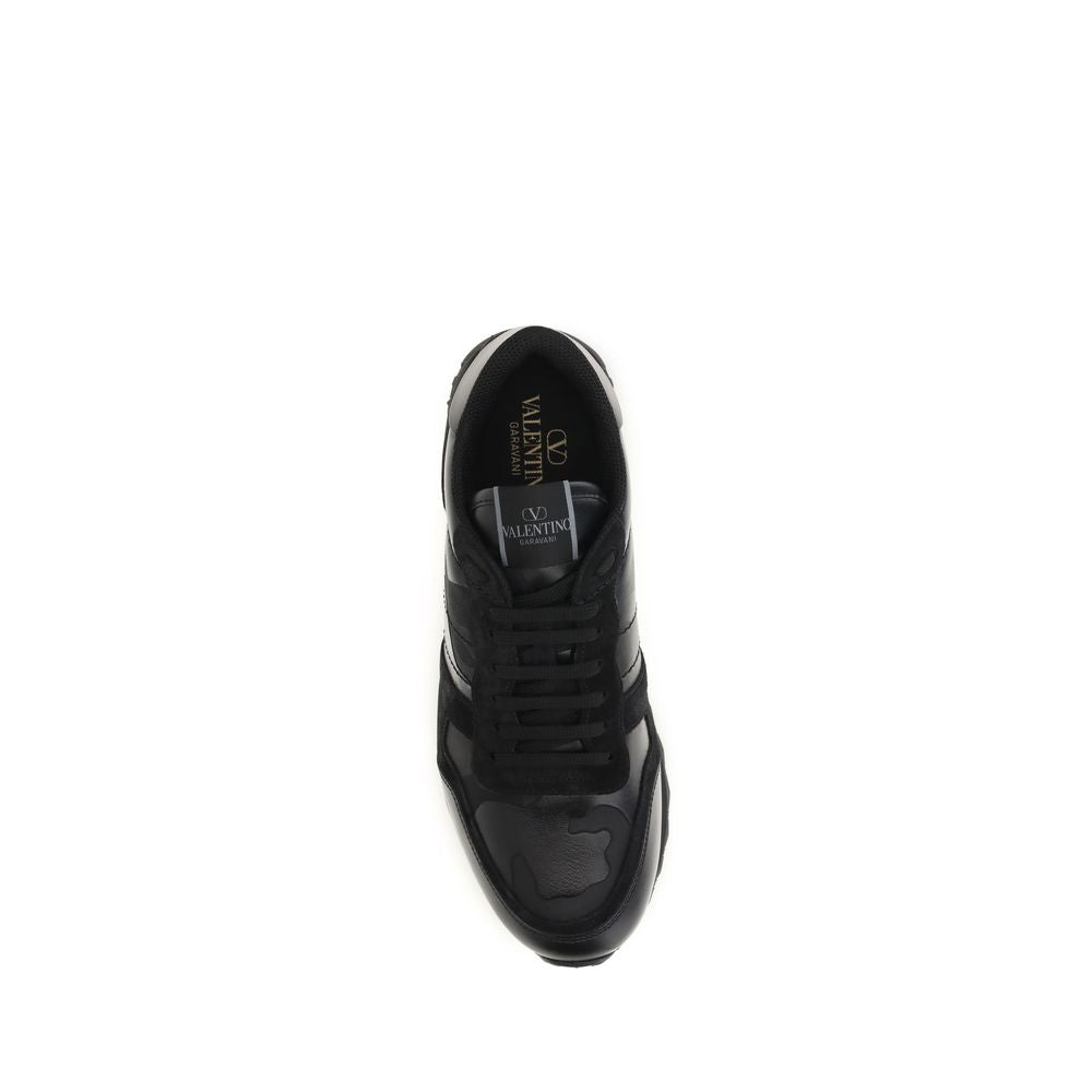 Valentino Garavani Black Polyester Sneakers