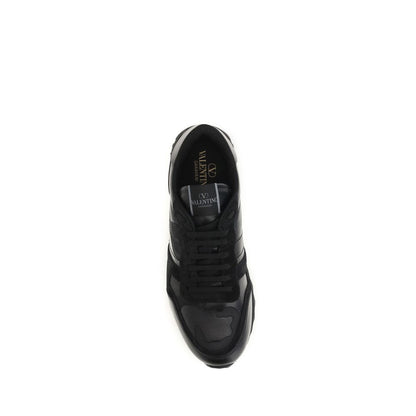 Valentino Garavani Black Polyester Sneakers