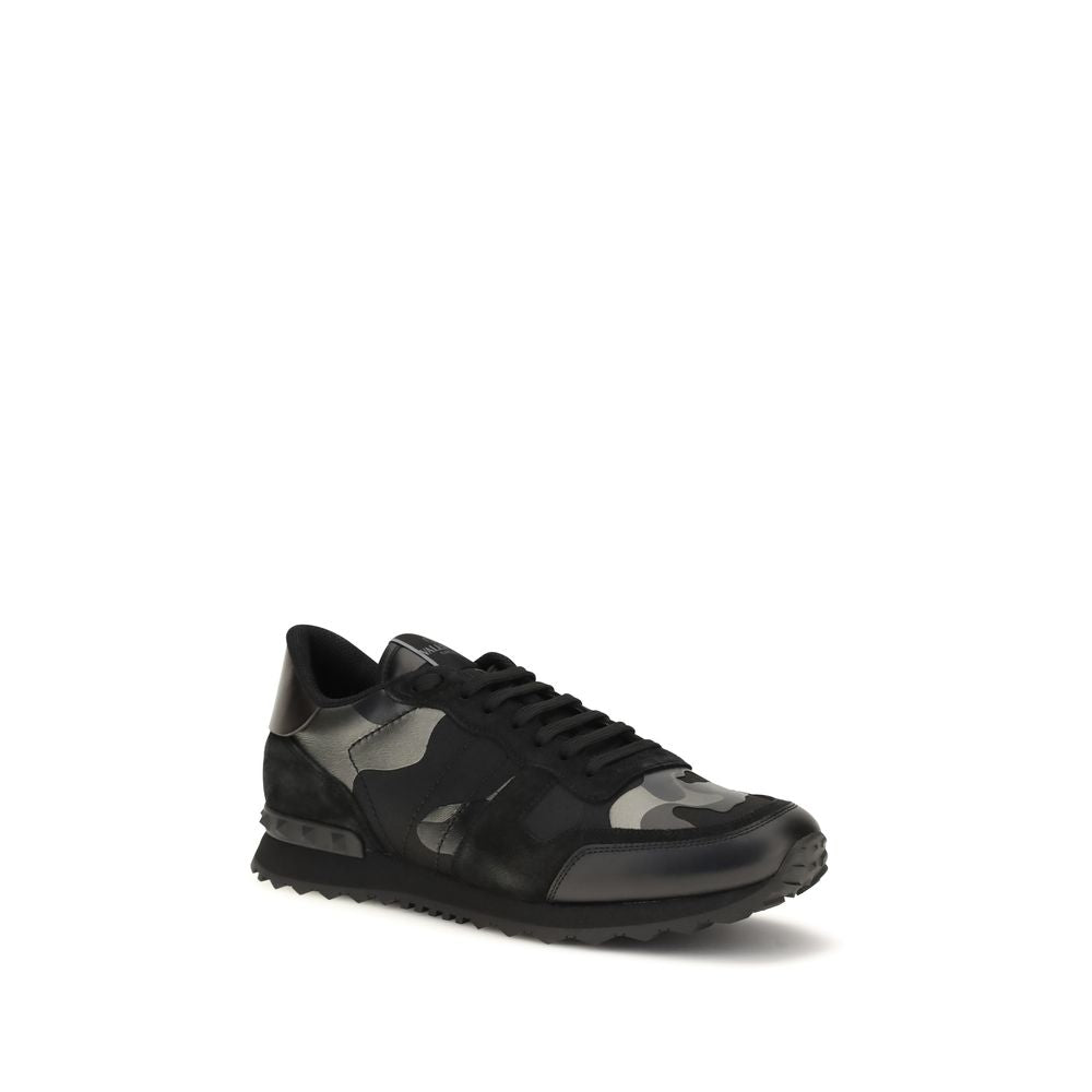 Baskets Valentino Garavani en Polyamide Noir