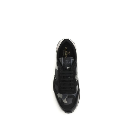 Baskets Valentino Garavani en Polyamide Noir