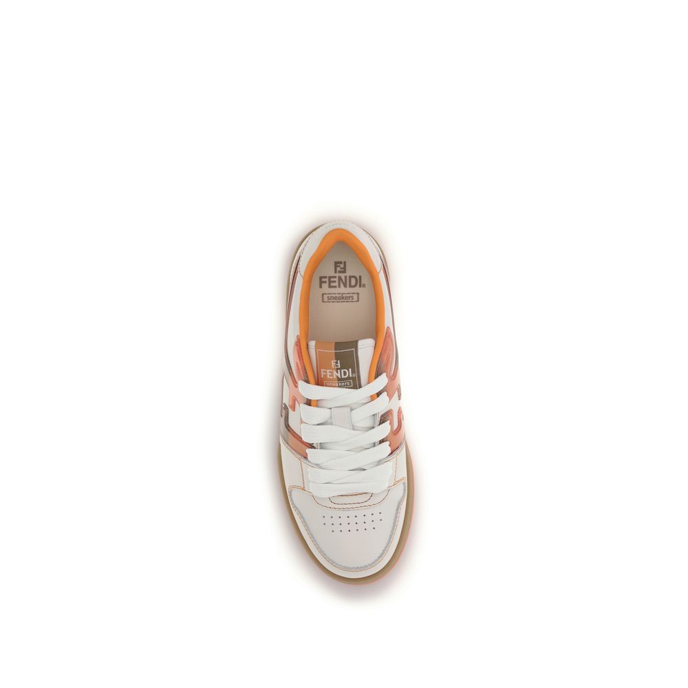 Zapatillas Deportivas Fendi Match Multicolor de Piel