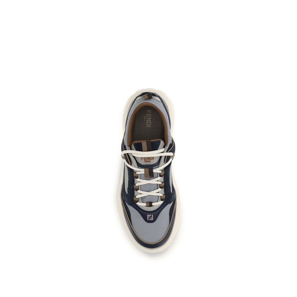 Zapatillas deportivas Fendi de piel de becerro multicolor Bos Taurus