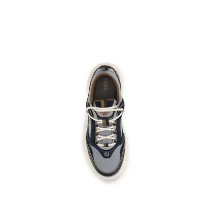 Zapatillas deportivas Fendi de piel de becerro multicolor Bos Taurus
