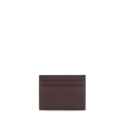 Cartera Dolce & Gabbana de piel de becerro marrón Bos Taurus