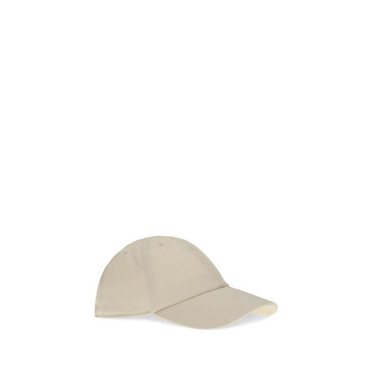 Fendi Gorra De Béisbol En Algodón Blanco Y Estilo Contemporáneo