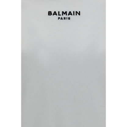 T-shirt en coton blanc Balmain