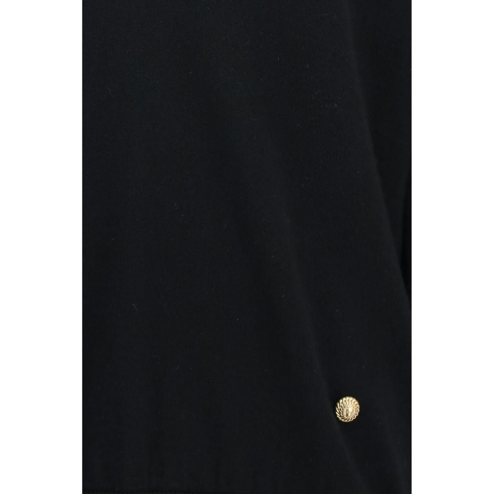 Sudadera Balmain de lana negra Oversized Aries