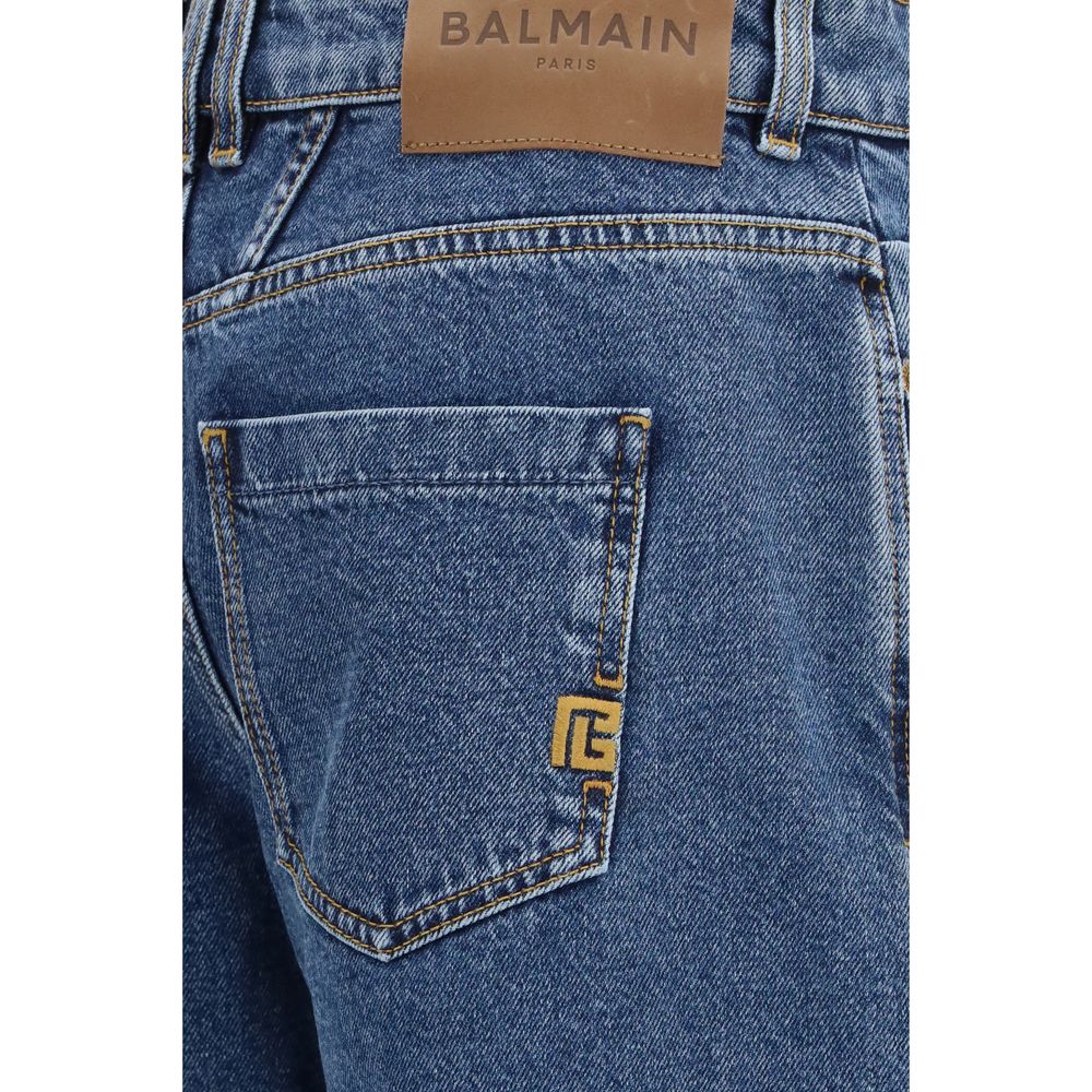 Vaqueros Balmain de algodón azul