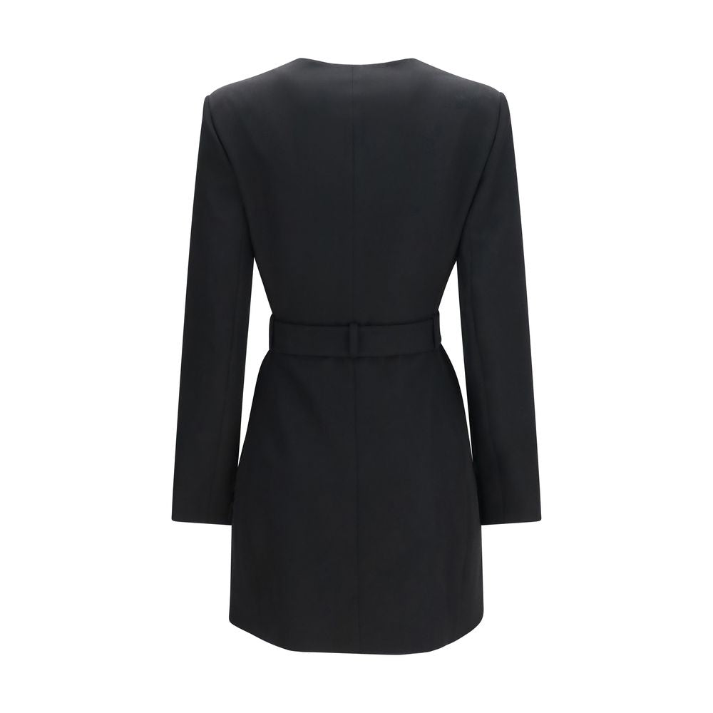 Blazer de lana negra Balmain Oves Aries