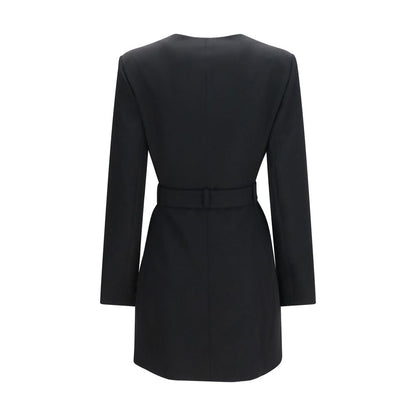 Blazer de lana negra Balmain Oves Aries