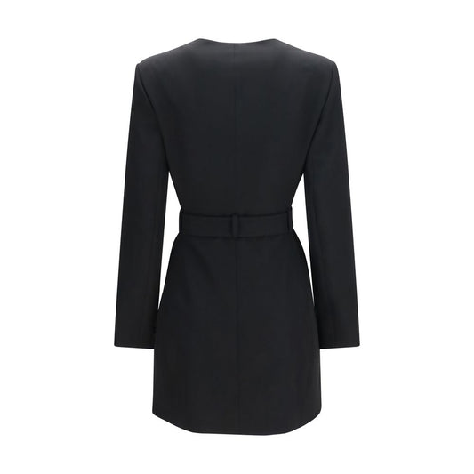 Blazer de lana negra Balmain Oves Aries