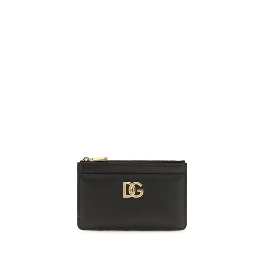 Cartera Dolce & Gabbana negra de piel de becerro Bos Taurus