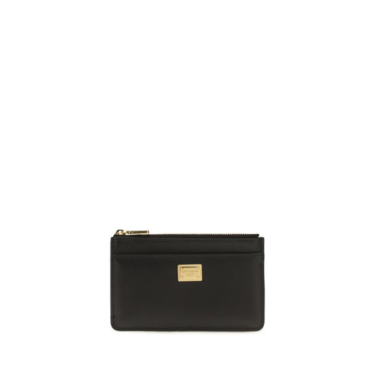 Cartera Dolce & Gabbana negra de piel de becerro Bos Taurus