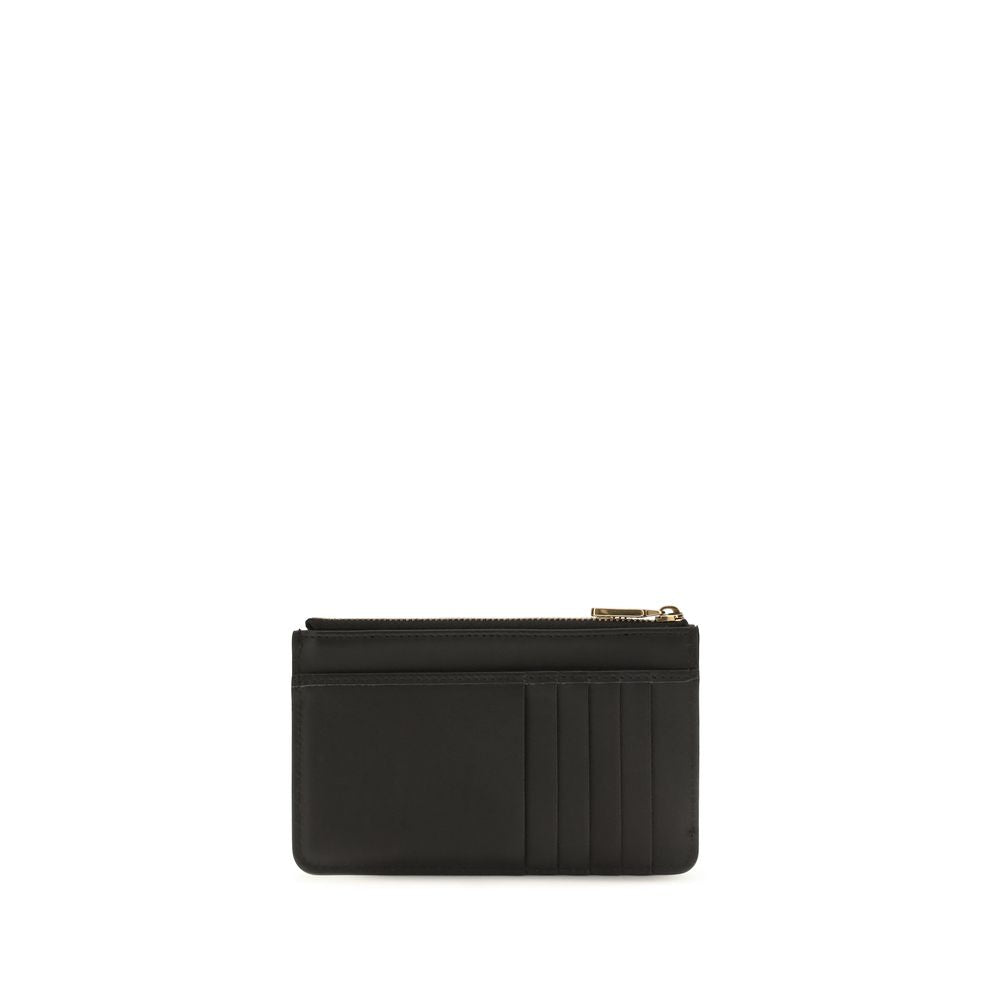 Portefeuille Dolce & Gabbana en cuir de veau noir Bos Taurus