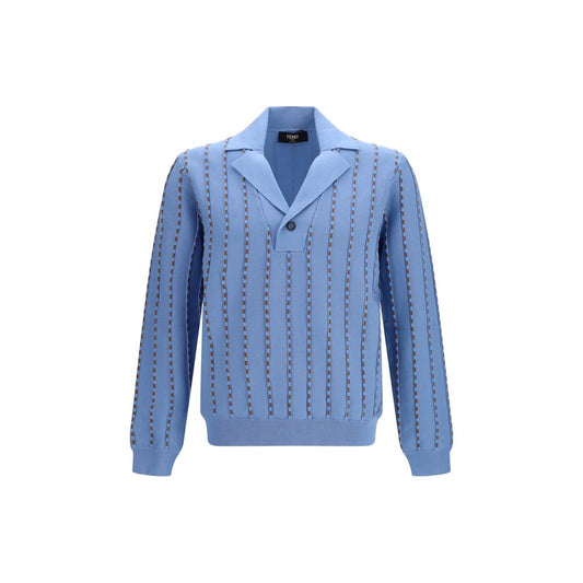 Sudadera Fendi de Algodón Azul