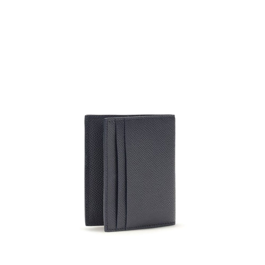 Cartera Ferragamo de piel de becerro azul Bos Taurus